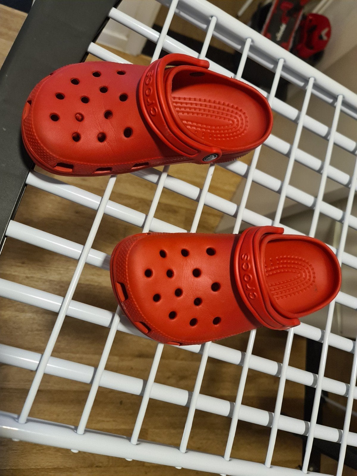 Crocqs klassiek rood 38/39, Ophalen