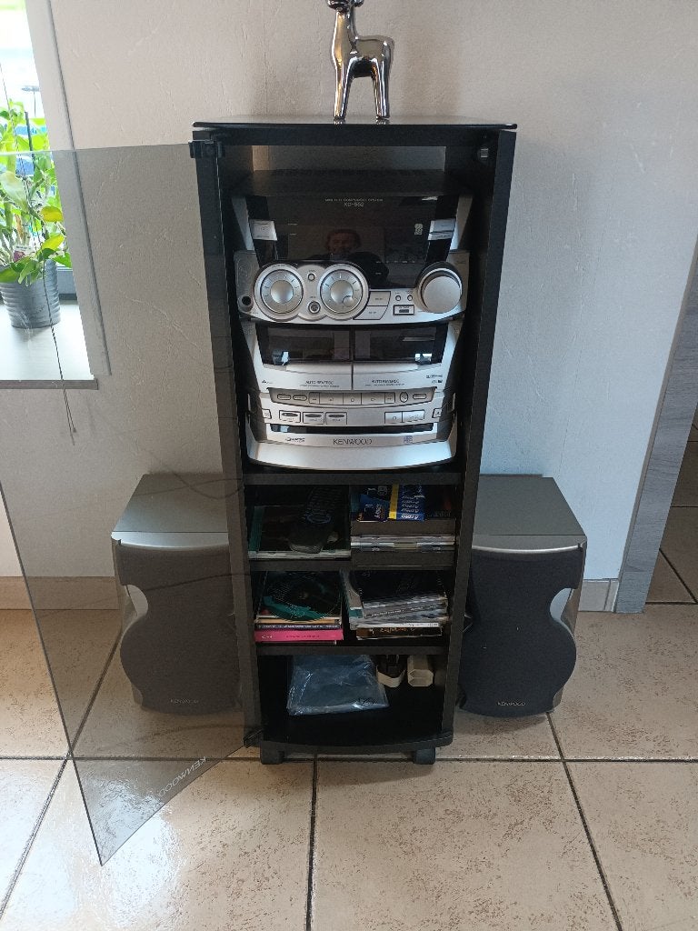 Chaine hi-fi, Audio, Tv en Foto, Ophalen, Gebruikt, Cassettedeck