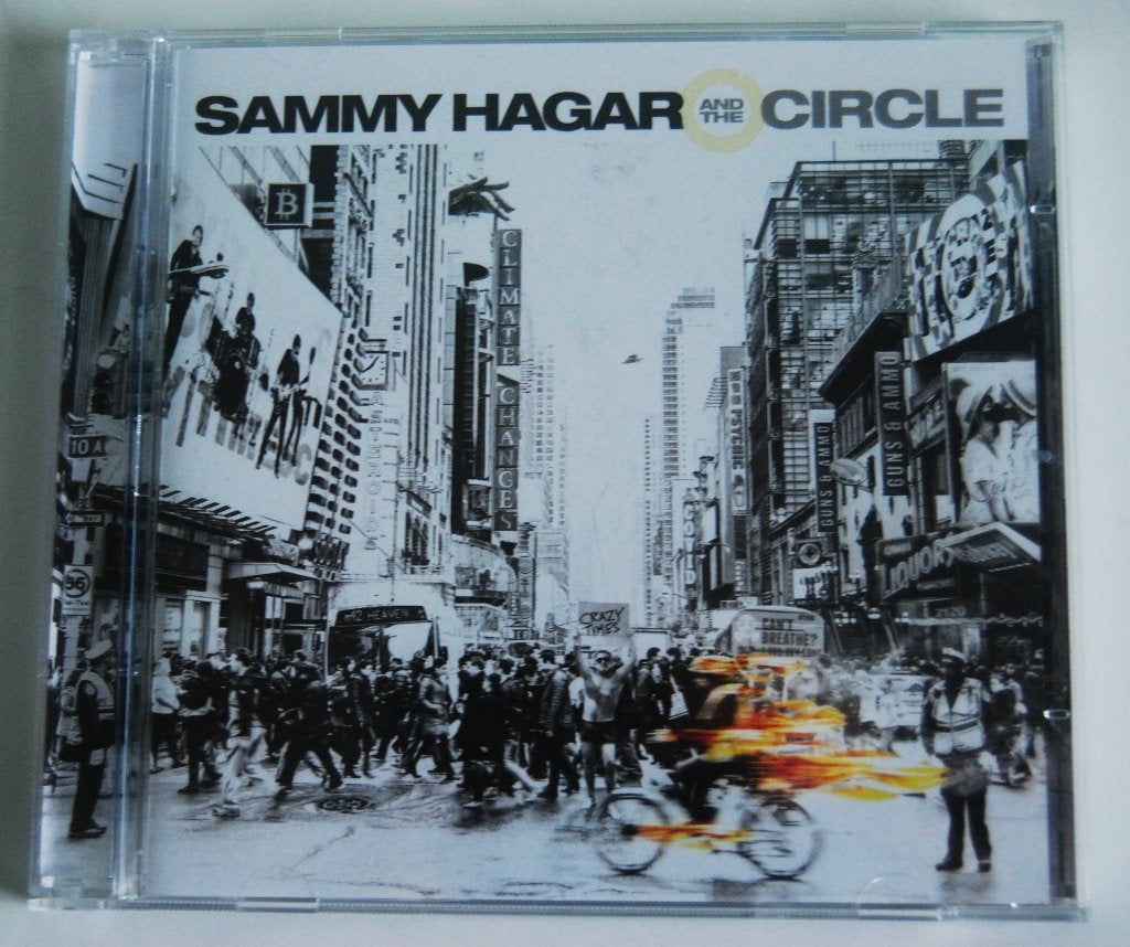SAMMY HAGAR and THE CIRCLE - CRAZY TIMES, Ophalen of Verzenden, Gebruikt, Hardrock, Album
