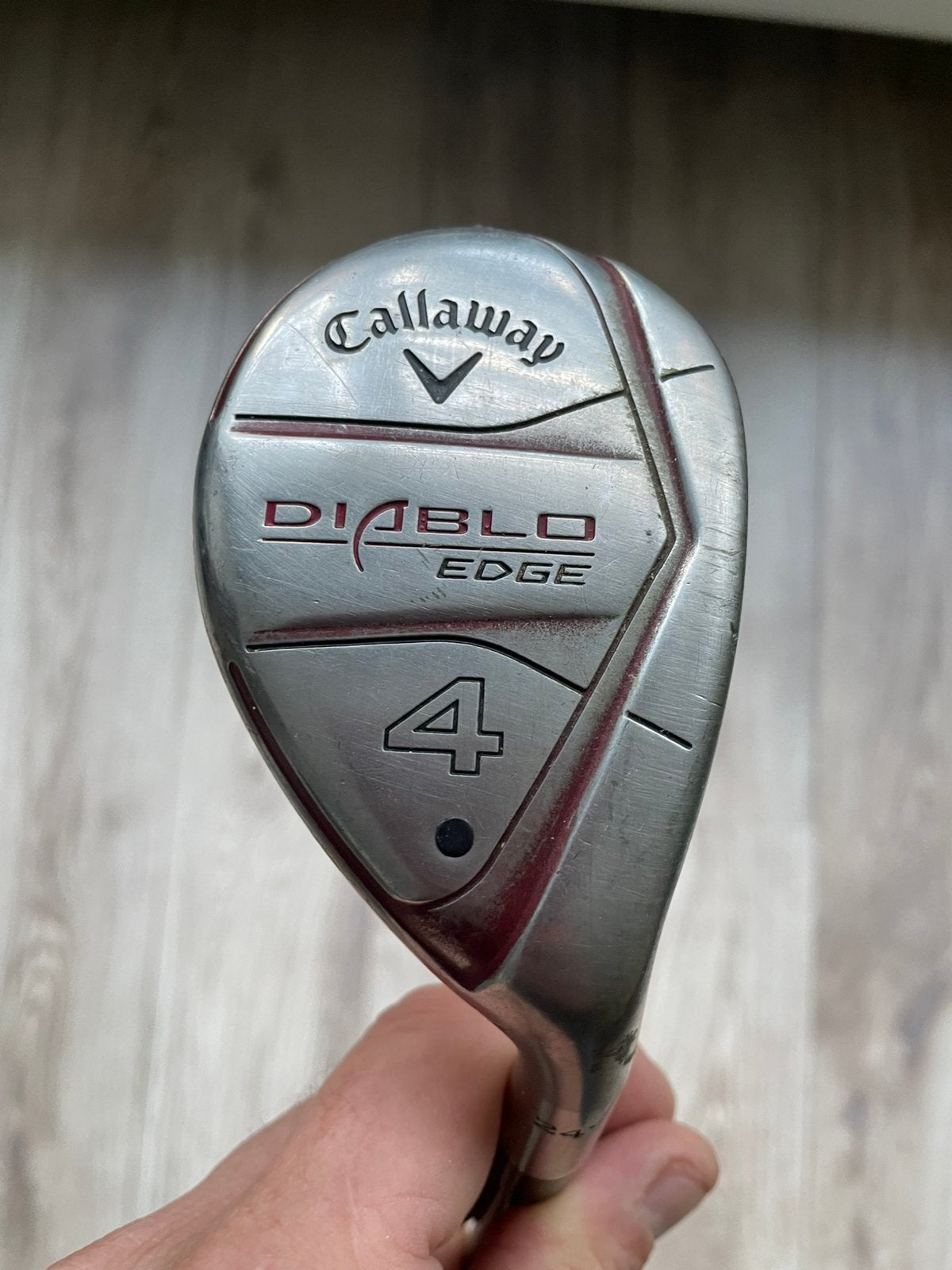 Hybride 4 Callaway Diablo edge, Sports & Fitness, Enlèvement, Utilisé, Club, Callaway