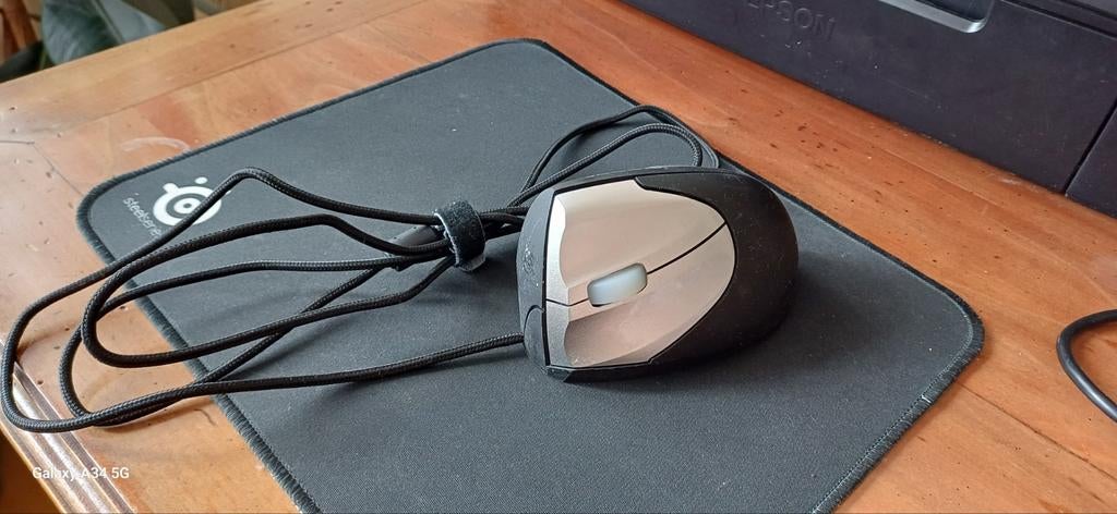 Souris vertical Ergonomique Filaire pour gaucher MINICUTE, Ergonomique, Souris, Enlèvement, Filaire