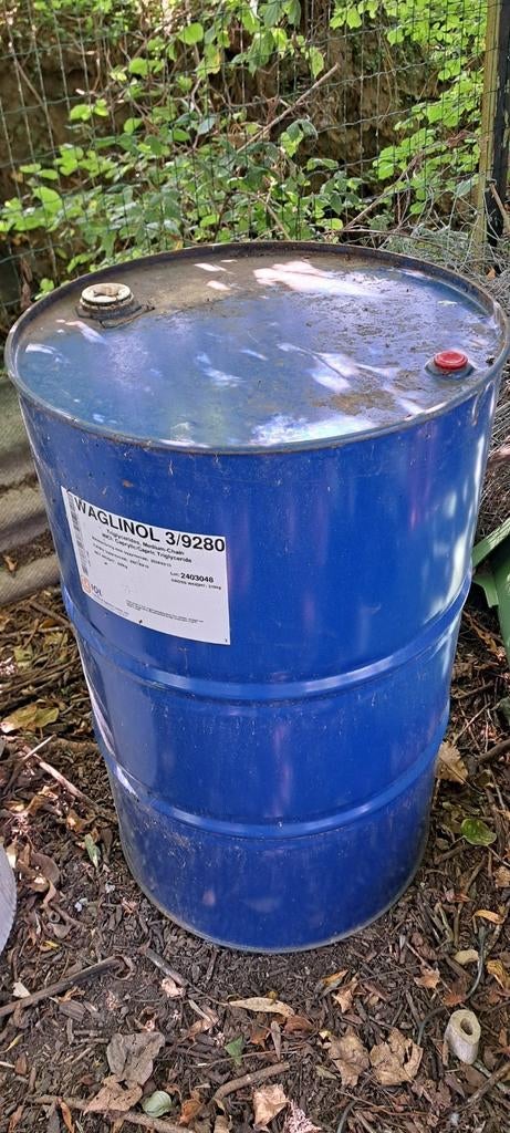 Olieton 200l, Tuin en Terras, Vuurkorven, Ophalen, Zo goed als nieuw