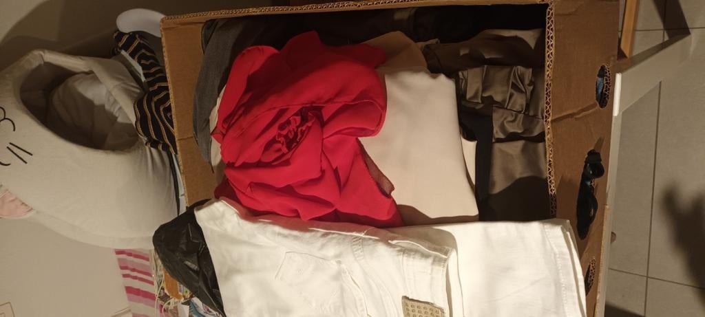 Dames kleding s en kleiner, Ophalen, Gedragen