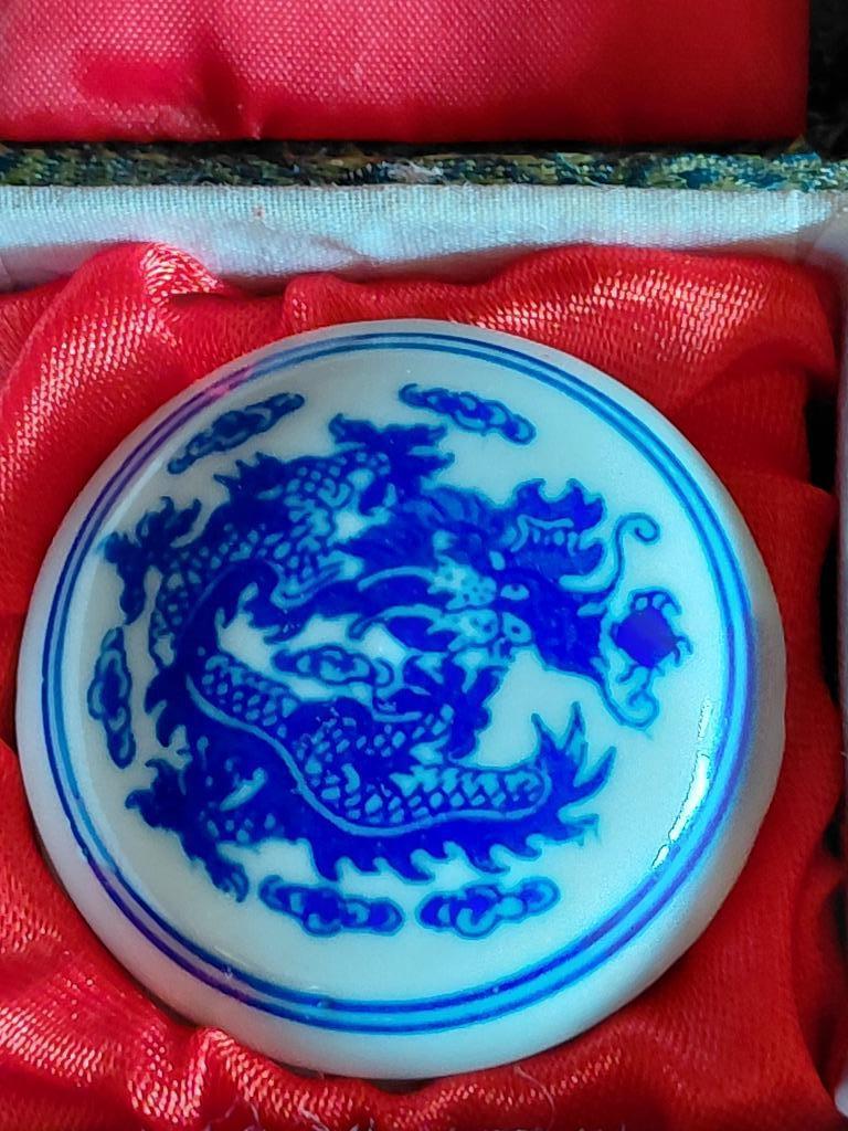 Chinese Kalligrafie Zegel, Enlèvement ou Envoi