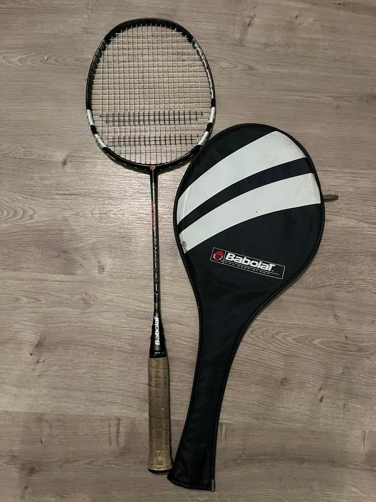Badmintonracket Babolat, Sport en Fitness, Ophalen of Verzenden, Zo goed als nieuw, Racket(s)