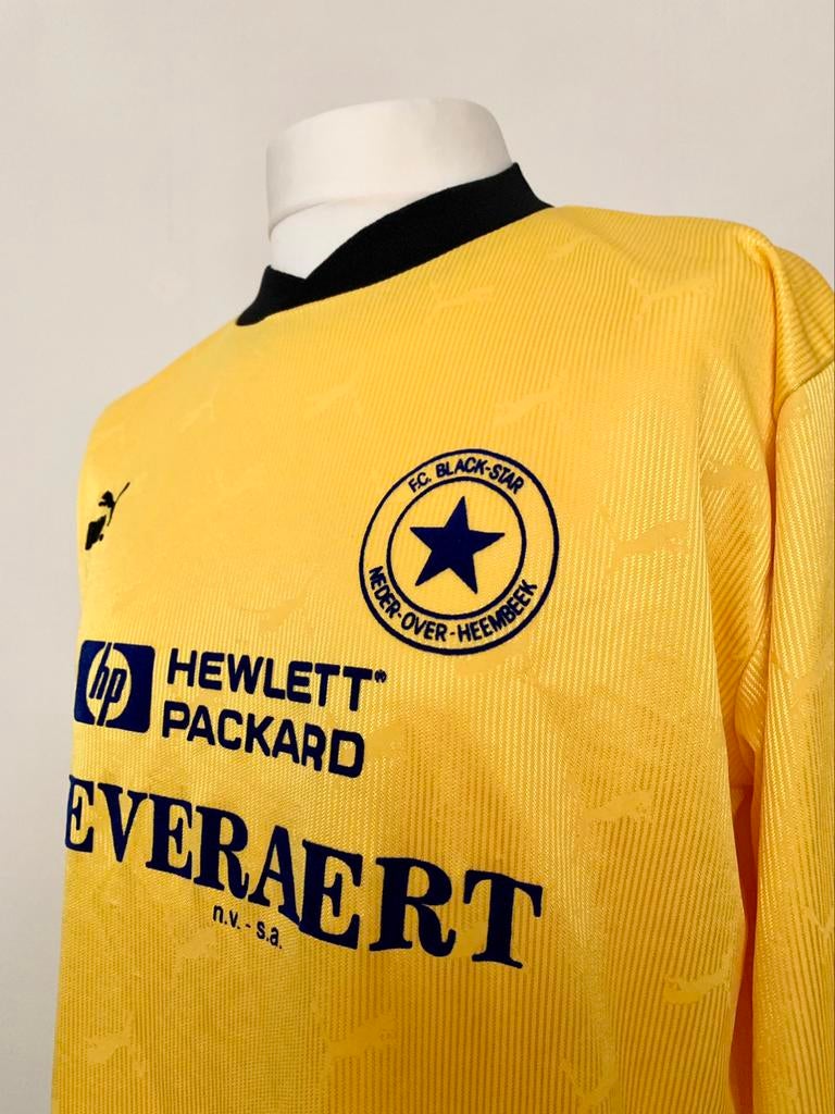 FC Black-Star Neder-Over-Heembeek 2000s #7 match worn, Sports & Fitness, Taille XL, Utilisé, Maillot
