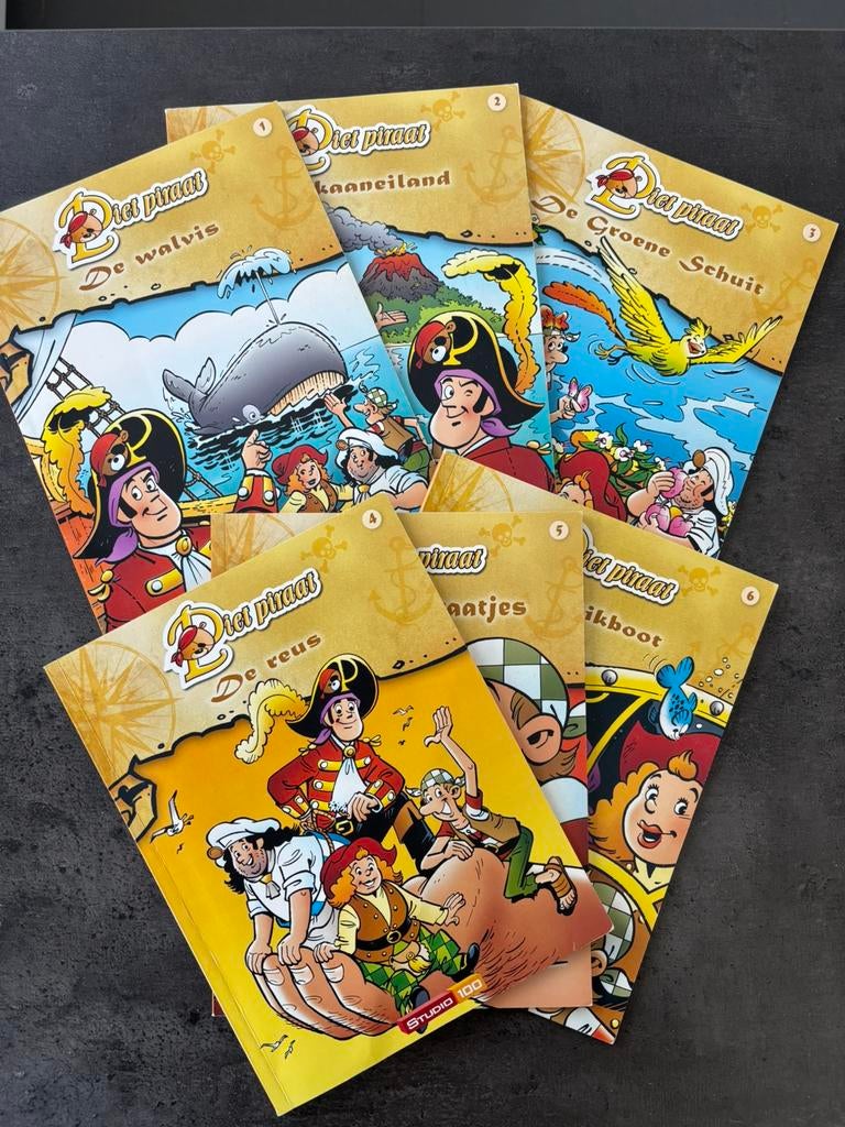 Leesboeken Piet Piraat, Boeken, Ophalen, Zo goed als nieuw