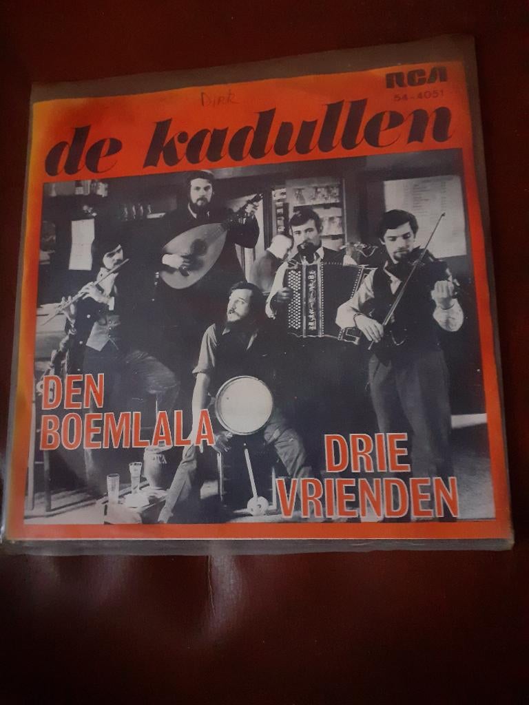 45T Kadullen : Den boemlala (Belpop), Cd's en Dvd's, Ophalen of Verzenden