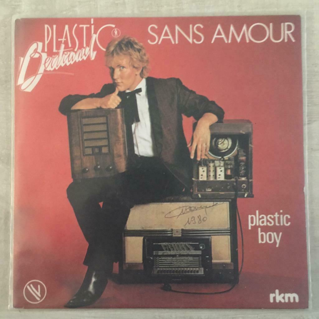 7" Plastic Bertrand - Sans Amour (RKM 1980) VG+, Envoi, 7 pouces, Pop, Single