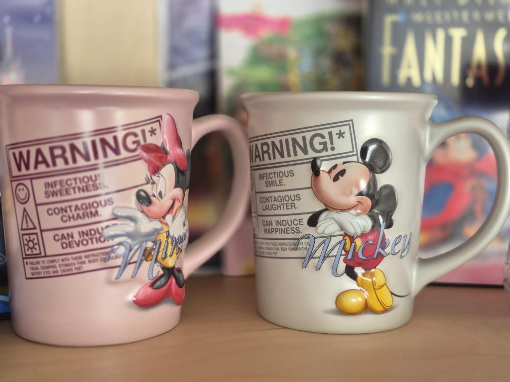 2 Disneyland tassen, Ophalen of Verzenden, Mickey Mouse, Zo goed als nieuw, Servies