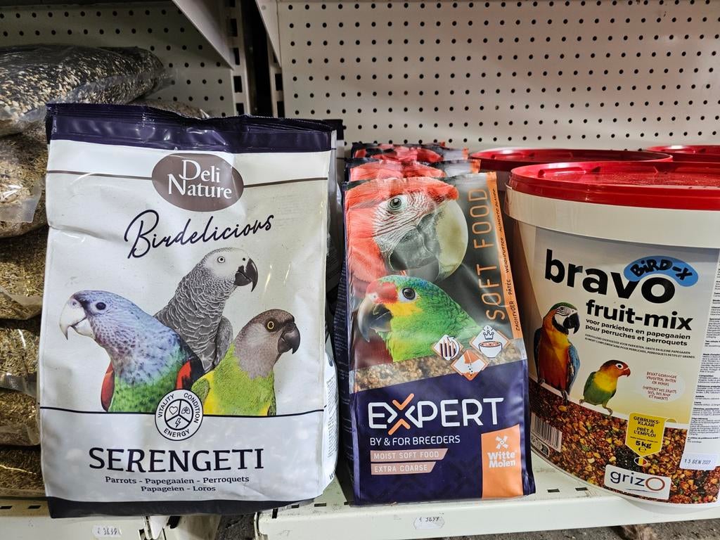 Deli Nature Serengeti 2 kg - Nourriture pour perroquets, Enlèvement