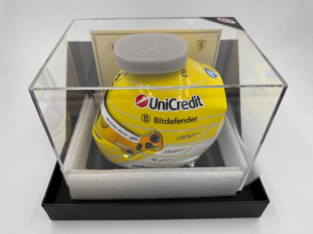 1/2 casque/helmet Hamilton 2025 Ferrari F1 (Monza GP), Enlèvement ou Envoi