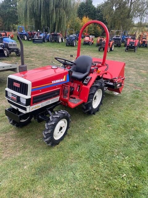 yanmar f14d als nieuw met hydraulic en kiepbak hydraulisch, Ophalen