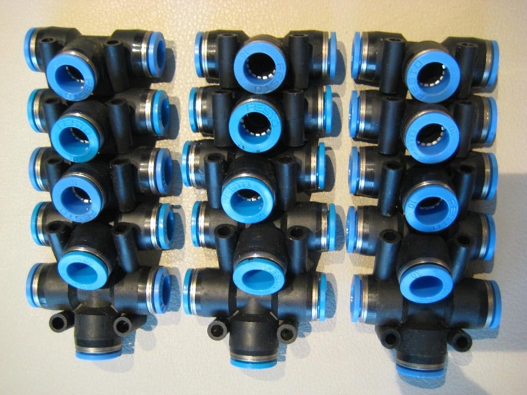 insteekkoppeling  10mm T-stuk  (festo), Enlèvement, Neuf