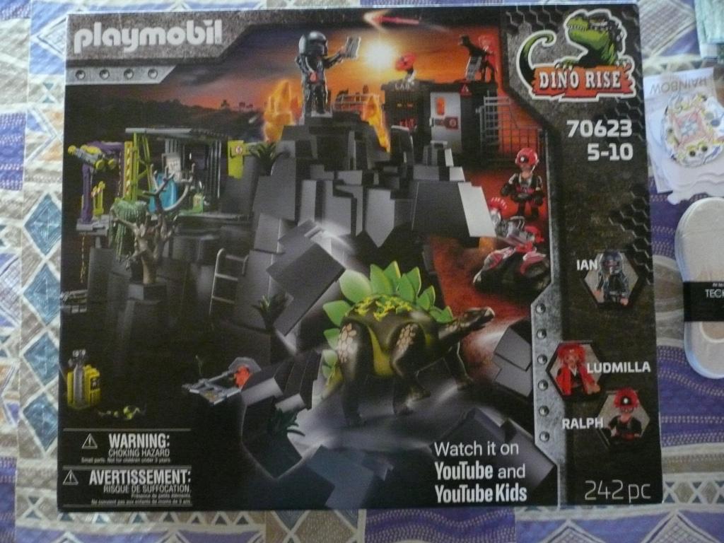 PLAYMOBIL 70623 "DINO RISE DINO ROCK" ONGEOPENDE VERPAKKING, Kinderen en Baby's, Speelgoed | Playmobil, Ophalen, Nieuw