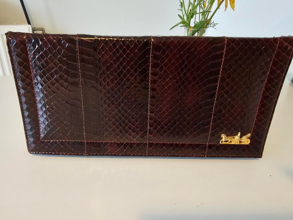 Vintage handtas, Ophalen of Verzenden, Zo goed als nieuw, Handtas