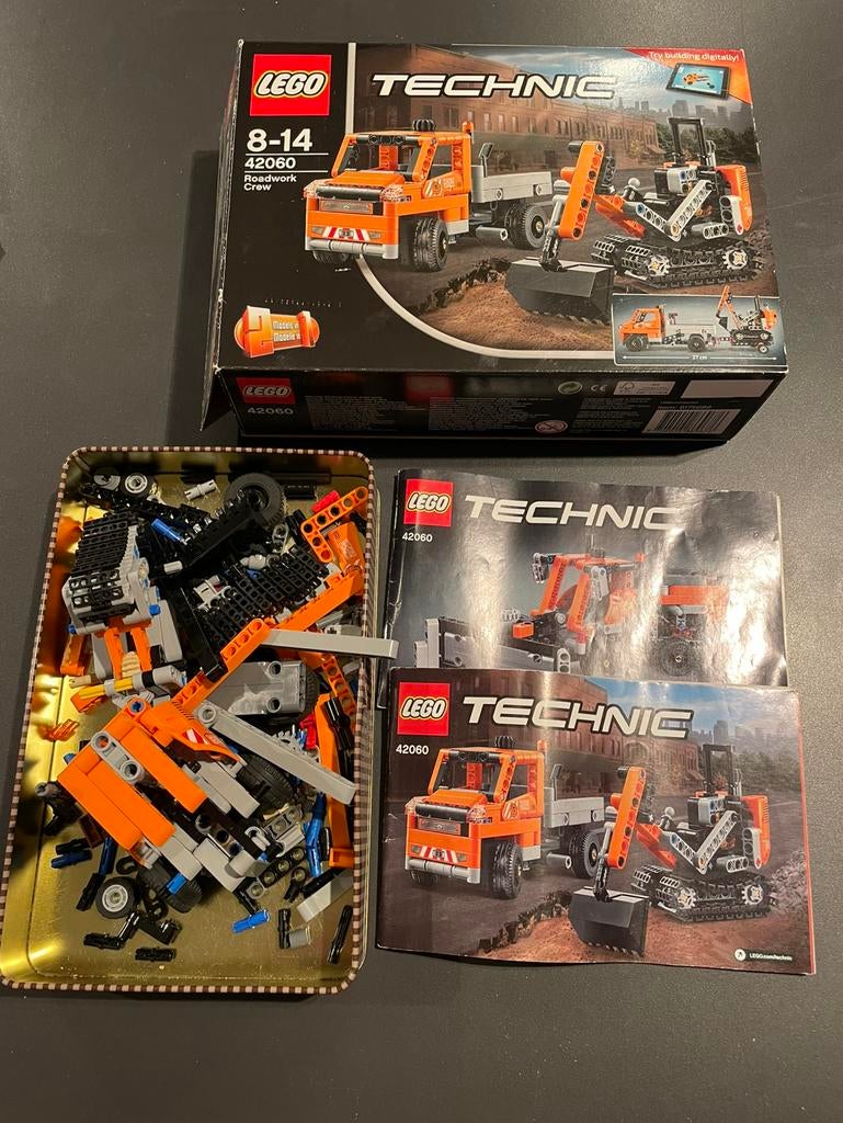 Lego set 42060, Ophalen, Zo goed als nieuw, Complete set, Lego