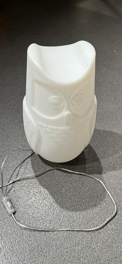 Uil kinderlamp, Ophalen of Verzenden, Zo goed als nieuw, Lamp