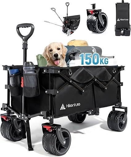 Chariot à bras pliable 135 l | LIVRAISON GRATUITE