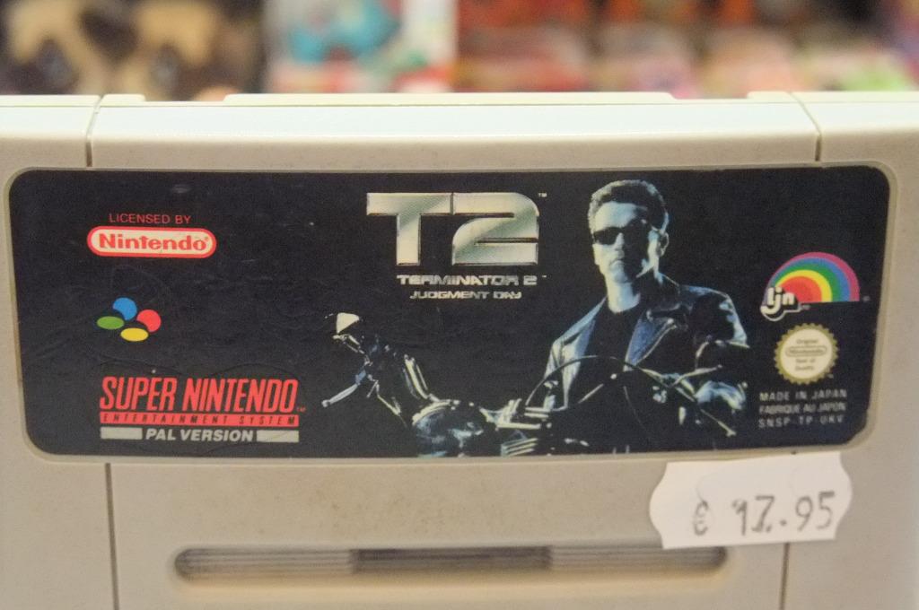 terminator 2 judgement day snes cart only, Games en Spelcomputers, Games | Nintendo Super NES, Gebruikt, Platform, 1 speler, Vanaf 12 jaar
