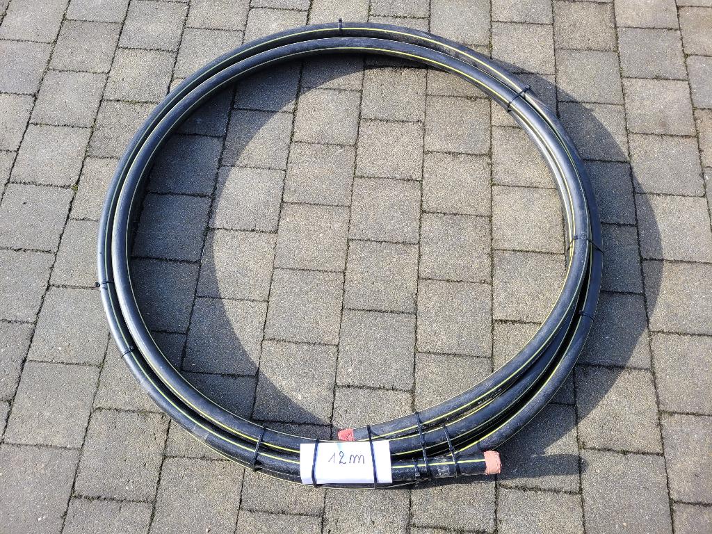 PE gas buis 32 x 3,0mm 12m lang, Doe-het-zelf en Bouw, Buizen en Afvoer, Ophalen, Overige materialen, 6 meter of meer, Overige typen