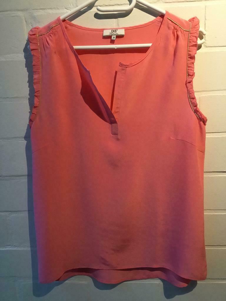 Chemisier sans manches CKS, Taille 38/40 (M), Enlèvement ou Envoi, Rose, Comme neuf