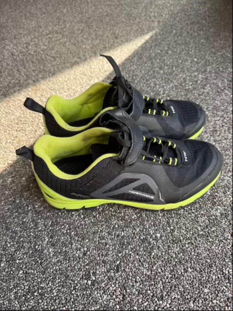 Northwave MTB spd schoenen, Fietsen en Brommers, Fietsaccessoires | Fietskleding, Ophalen, Gebruikt, Schoenen, Dames