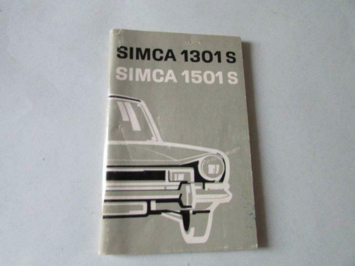 Simca 1301 S / 1501 S, Envoi, Utilisé