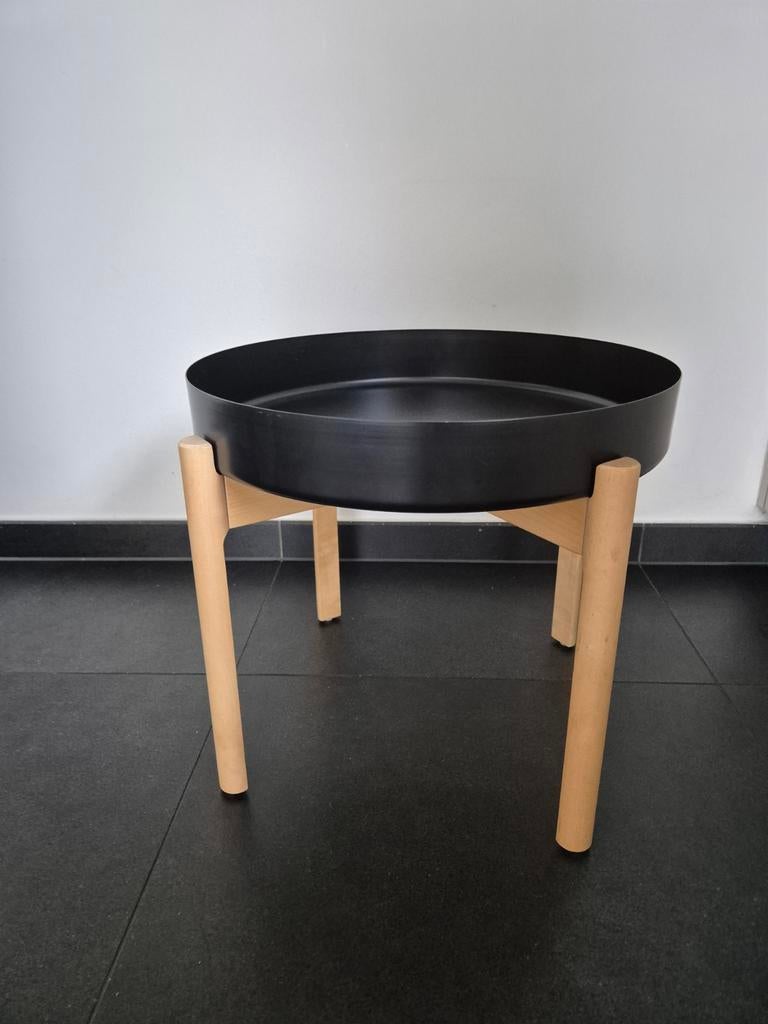Table d'appoint Ikea x Ray Ypperlig, Rond, Moins de 55 cm, Comme neuf, Enlèvement