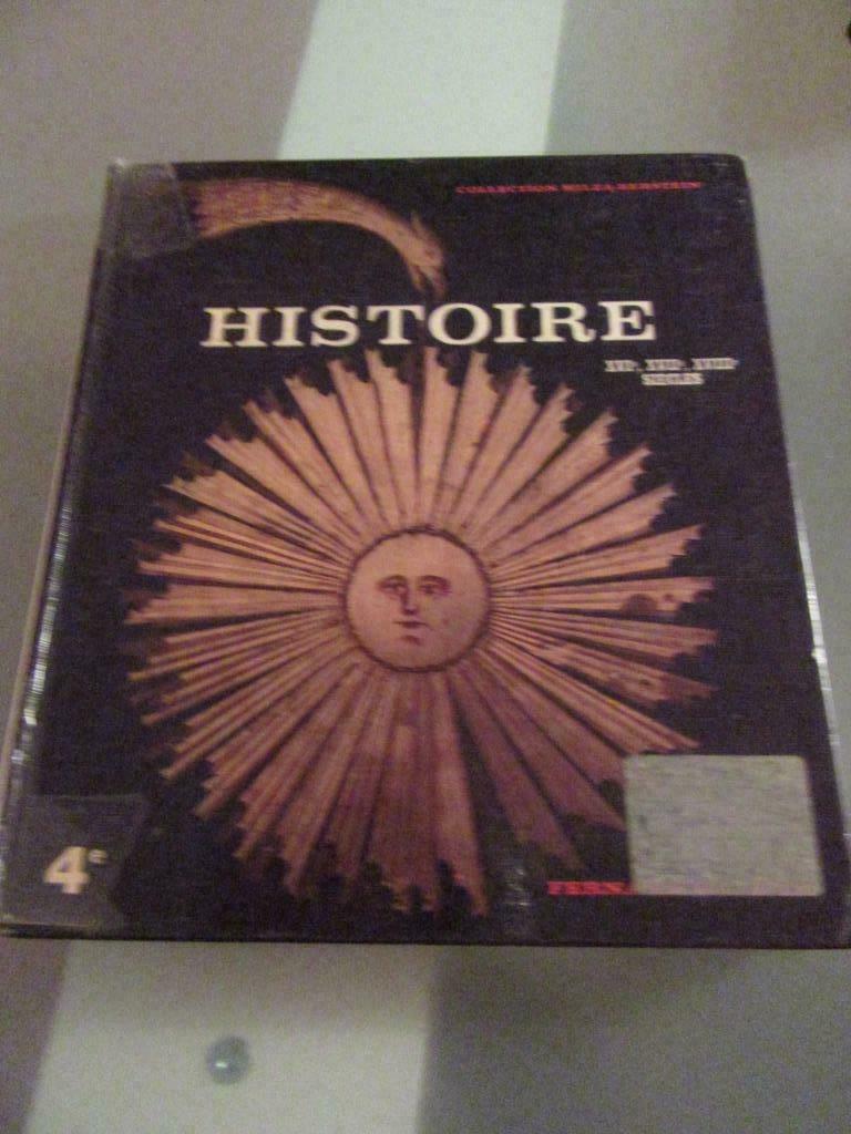 manuel d'histoire XVI, XVII et XVIII èmes siècles, F. Nathan, Livres, Enlèvement, Utilisé