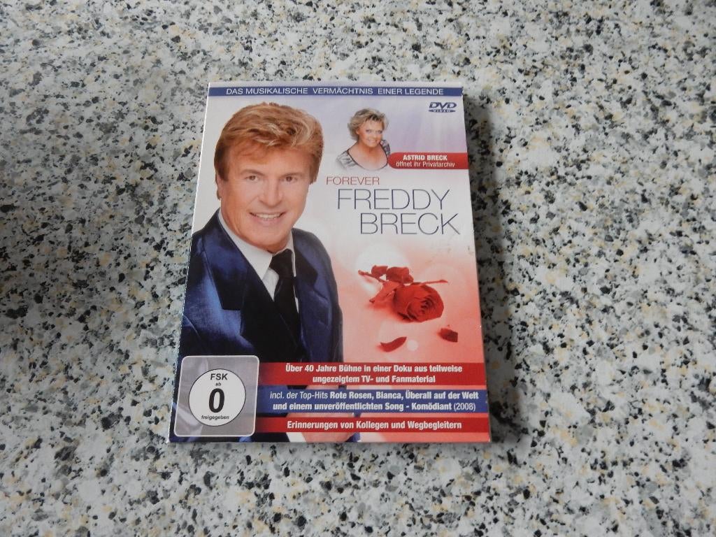 nr.1874- Dvd: forever freddy breck - muziek, Enlèvement ou Envoi, Comme neuf