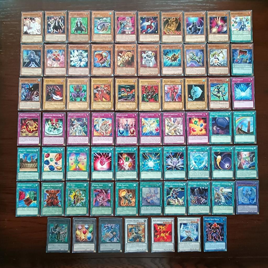 Cartes allemandes Yu-Gi-Oh, Enlèvement ou Envoi, Utilisé, Plusieurs cartes