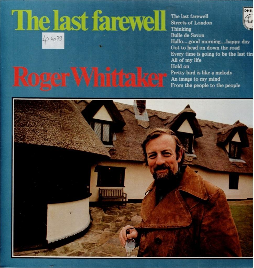 Vinyl, LP    -   Roger Whittaker – The Last Farewell, Enlèvement ou Envoi, Autres formats