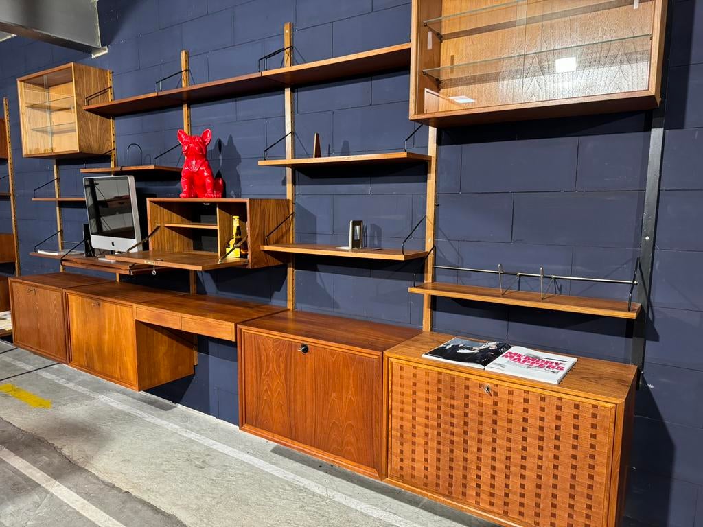 Poul Cadovius by Royal System vintage modulair wandsysteem, Ophalen of Verzenden, Zo goed als nieuw