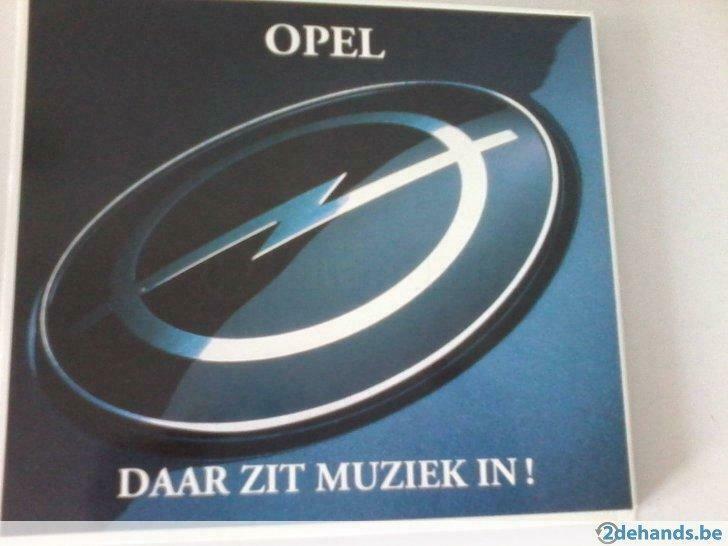 Opel daar zit muziek in, CD & DVD