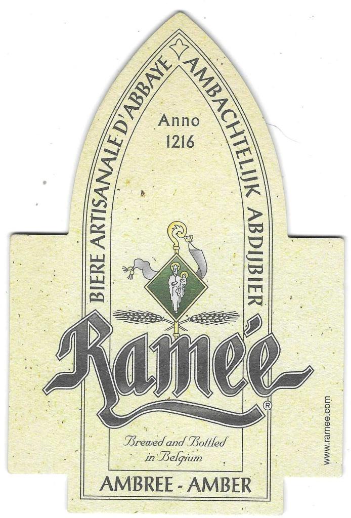 bierviltje 1st Ramée, Collections, Envoi