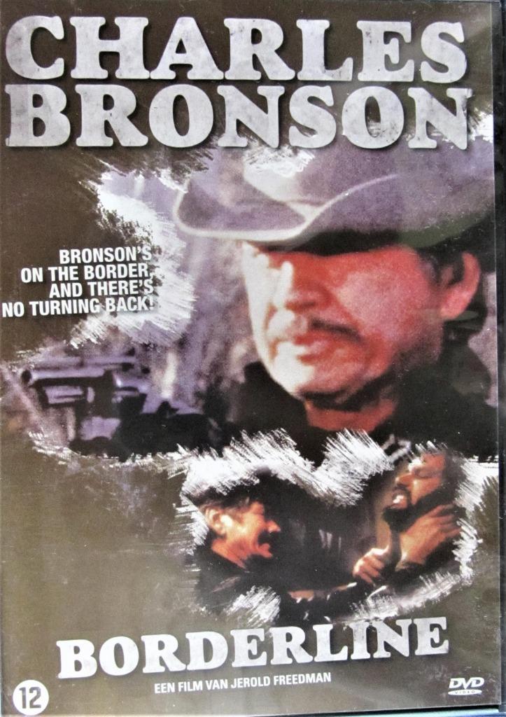DVD ACTIE- BORDERLINE- CHARLES BRONSON (ZELDZAAM) 1980, Cd's en Dvd's, Dvd's | Actie, Zo goed als nieuw, Actiethriller, Alle leeftijden