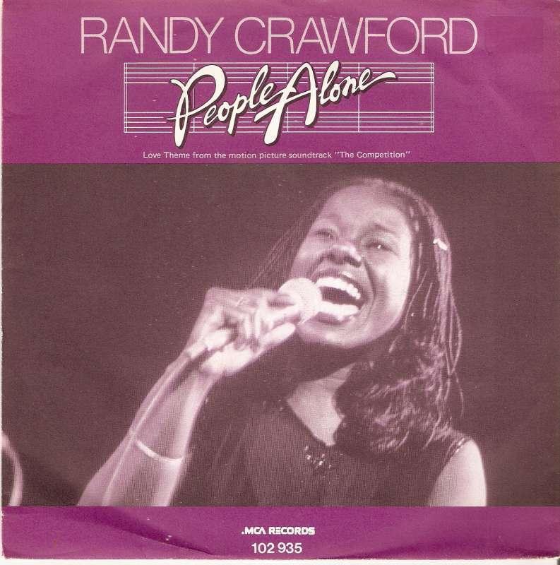 single Randy Crawford - People alone, CD & DVD, Vinyles Singles, Enlèvement ou Envoi, Single, Comme neuf, Musique de films et Bande son