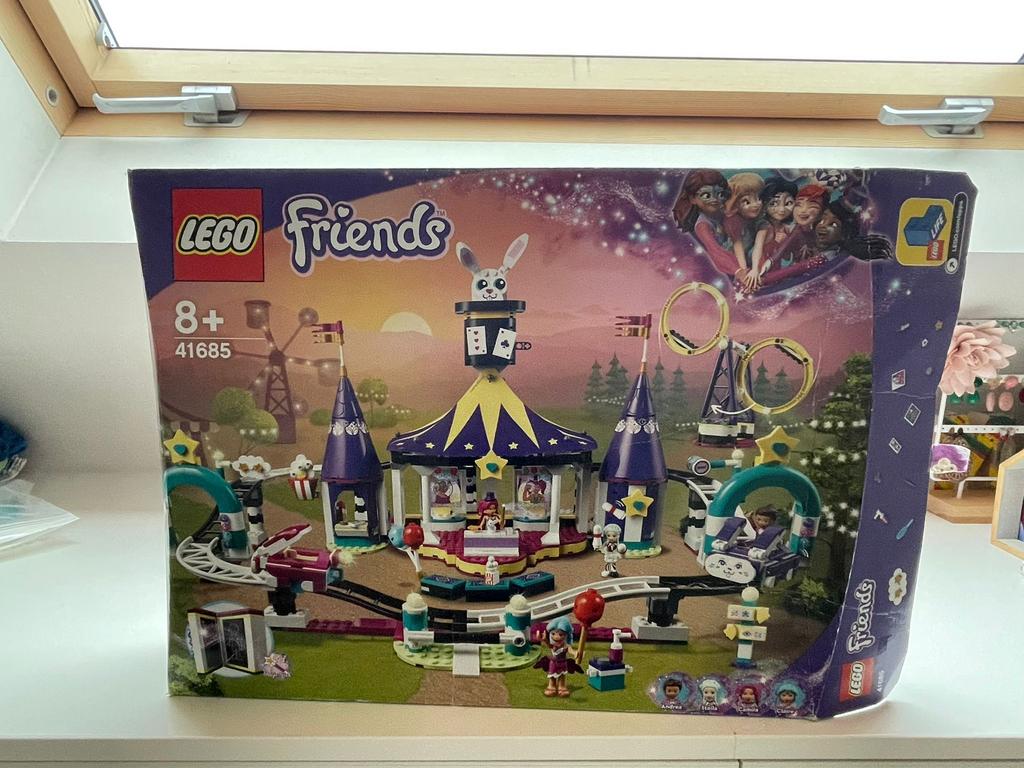 Lego Friends 41685 Magische Kermis Achtbaan, Kinderen en Baby's, Ophalen, Zo goed als nieuw