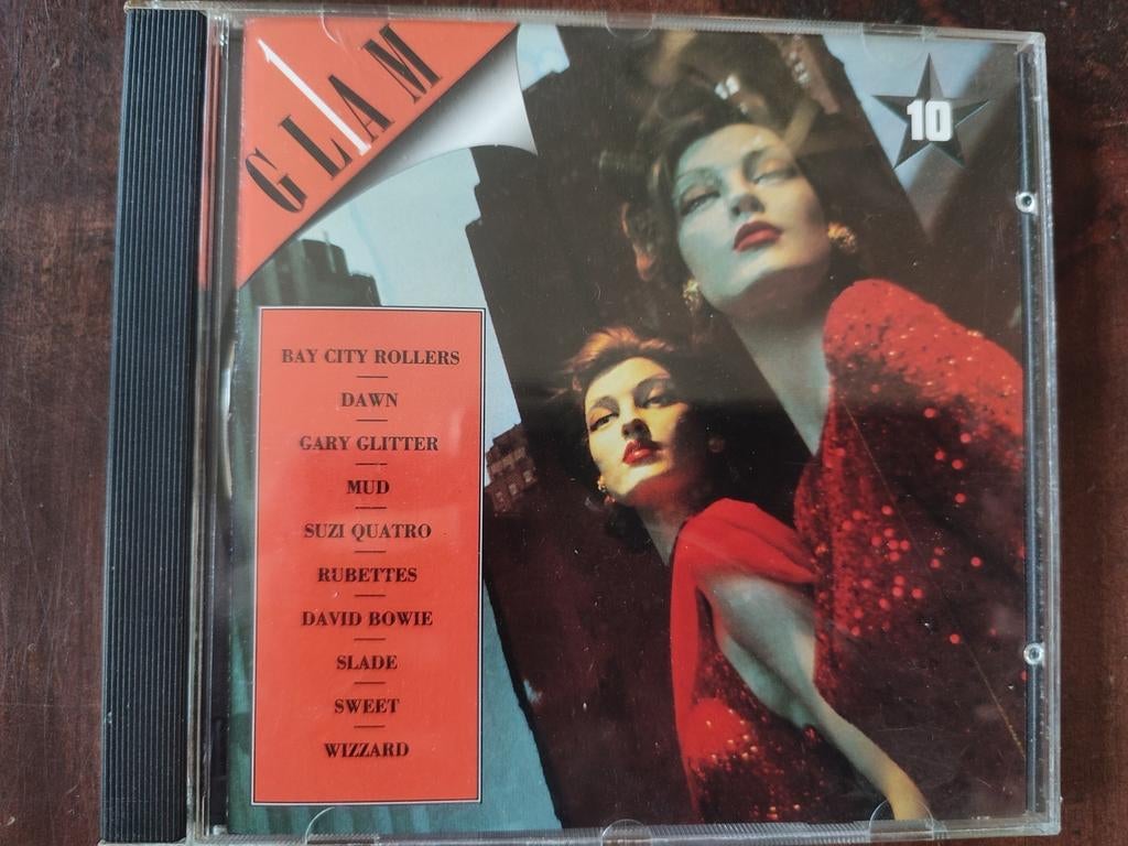 CD : 10 STAR COLLECTION - GLAM 1, Ophalen of Verzenden, Zo goed als nieuw