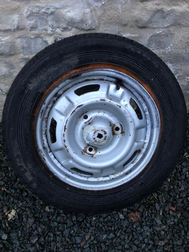 1 jante en tôle origine Peugeot 104, Ophalen of Verzenden, Gebruikt, Peugeot