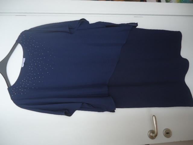 mooi blauw kleed Anna Field curvy maat 48, Kleding | Dames, Jurken, Anna Field, Blauw, Maat 46/48 (XL) of groter, Ophalen of Verzenden
