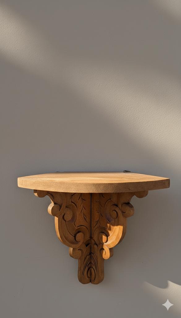 Console de coin en bois, Enlèvement ou Envoi, Comme neuf