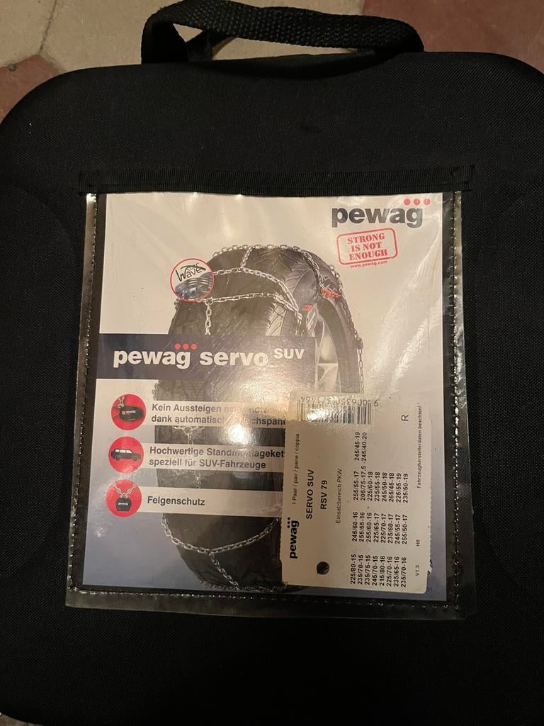 Chaines Pewag Servo SUV SRV79, Auto diversen, Sneeuwkettingen, Ophalen, Nieuw