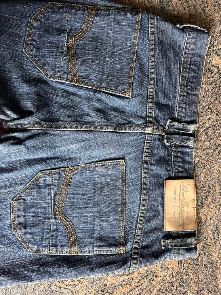 Jeans heren Petrol Industries - 34/32, Ophalen of Verzenden, Zo goed als nieuw, Blauw