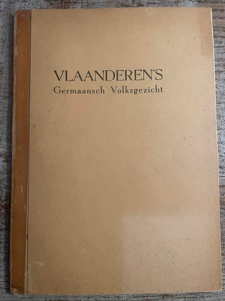 Vlaanderns germaansch volksgezicht cyriel verschaeve, Ophalen of Verzenden, Zo goed als nieuw