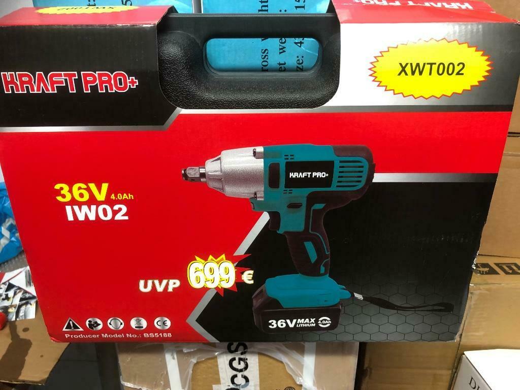 Slagmoersleutel + 2x accu + lader !!, Ophalen
