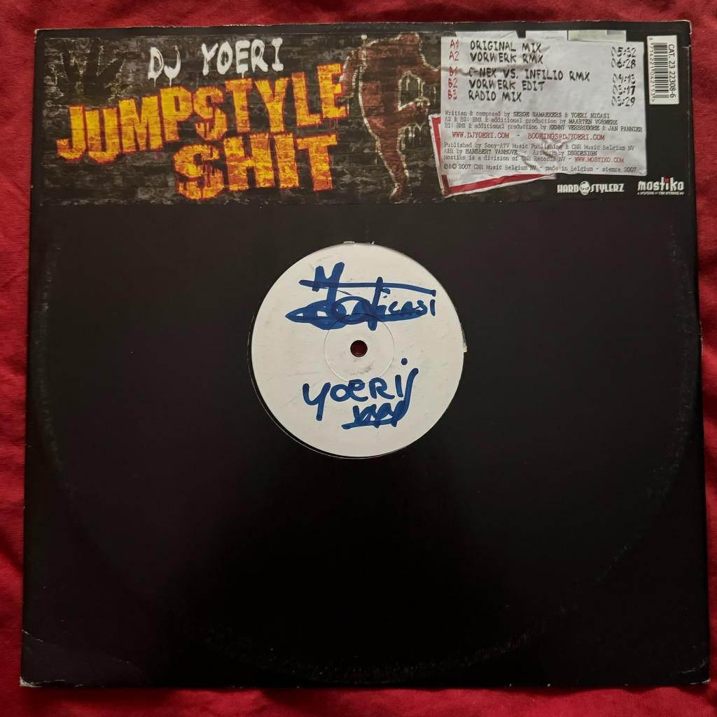 Dj Yoeri – Jumpstyle Shit, CD & DVD, Envoi, Utilisé, 12 pouces, Techno ou Trance