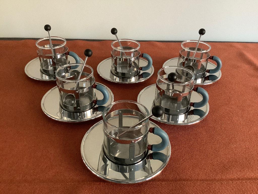 Alessi espresso kopjes Michael Graves, Ophalen of Verzenden