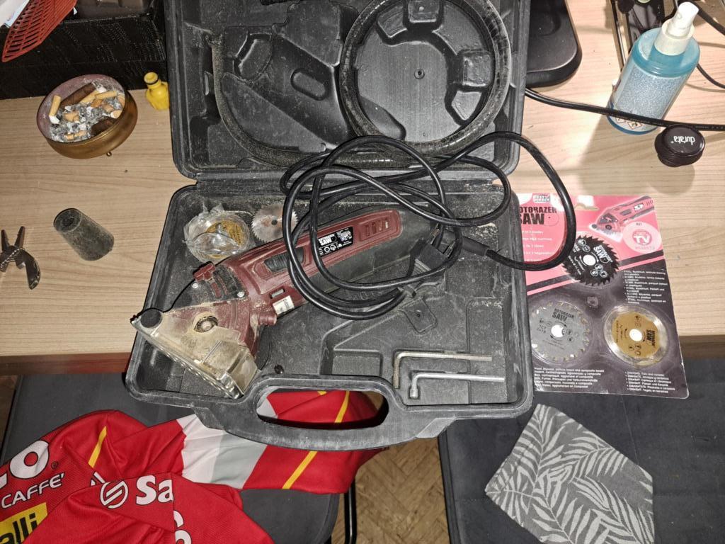 ROTORAZER-ZAAGMACHINE TE KOOP!, Cirkelzaag, Ophalen of Verzenden, Zo goed als nieuw, 30 tot 70 mm